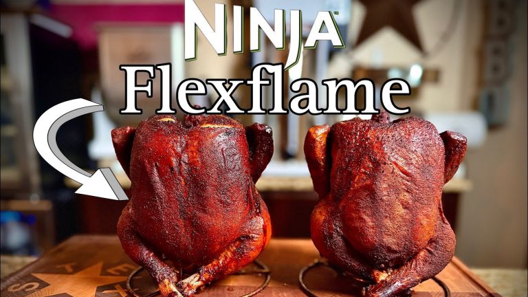 Ninja FlexFlame Outdoor Cooking System First Cook – Beer Can Chicken