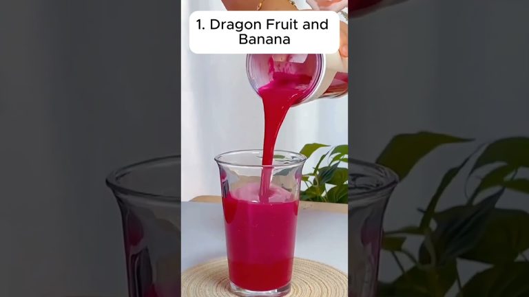 Refreshing & Healthy Fruit Juice Recipes! 🍎🥭🥒