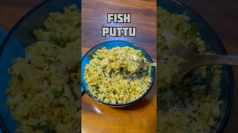 Fish puttu✨ #content #food #recipe #fishputtu #fish #seafood #chennai #tirunelveli #tupperware
