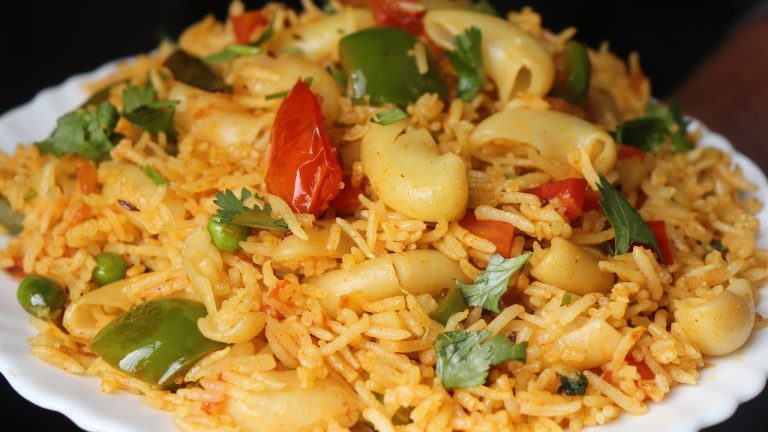 Macaroni Pulao Recipe • full video on YouTube channel Amma Ki Thaali • #shorts