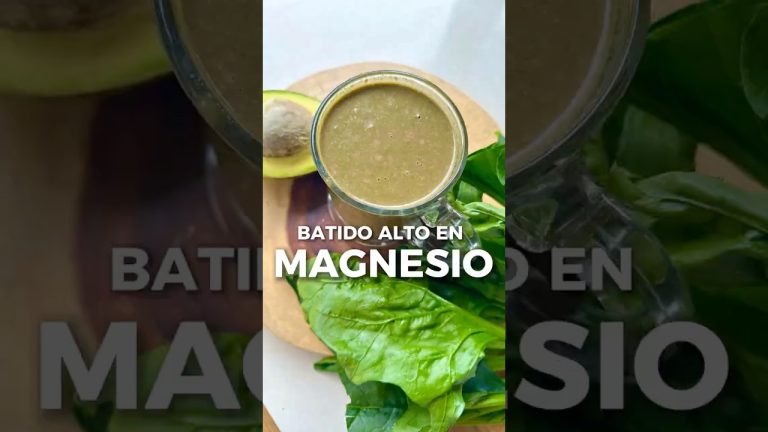 BATIDO ALTO EN MAGNESIO