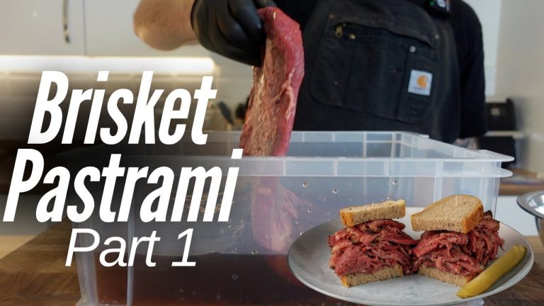 Smoked Brisket Pastrami – Part 1 | Easy To Follow Recipe!