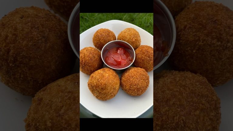 Chicken Cheese Ball #shorts #iftarrecipe