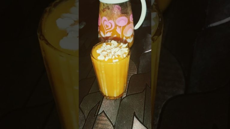 Fresh Papaya Juice #shorts #viralshorts #smoothie #recipe#thandairecipe