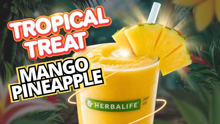 Blend the Perfect Pineapple Mango Protein Smoothie in Minutes!