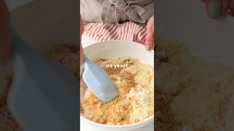 Flaxseed Bread (5 Ingredients) #recipe