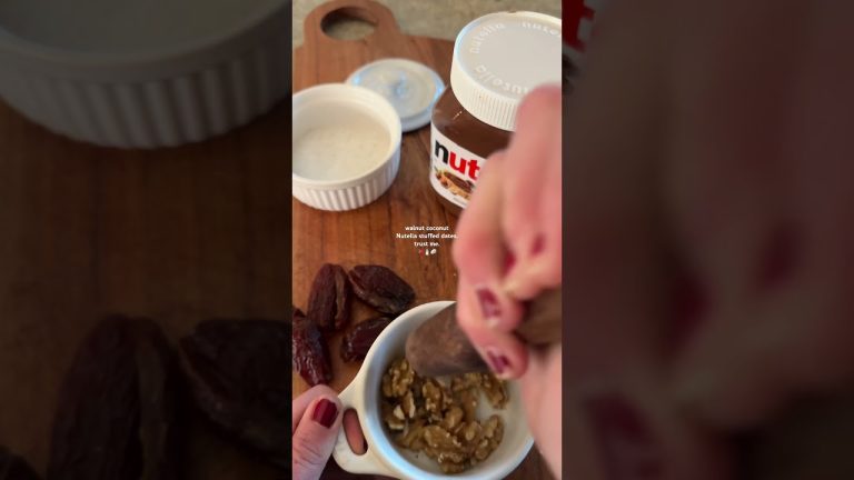 Stuffed Dates Recipe 🍫