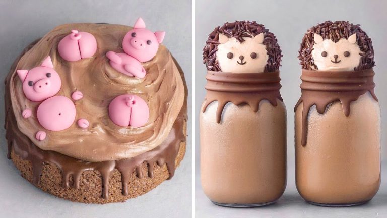 Amazing Chocolate Cake Decorating Tutorial | Easy Dessert Recipes | So Yummy Cake