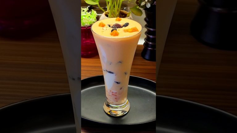 Papaya Smoothie | Papaya milkshake #viral #shorts #smoothie