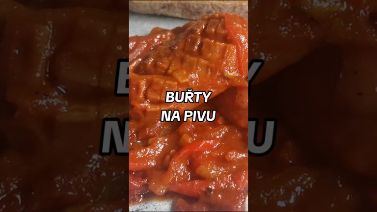 Recept na buřty na pivu
