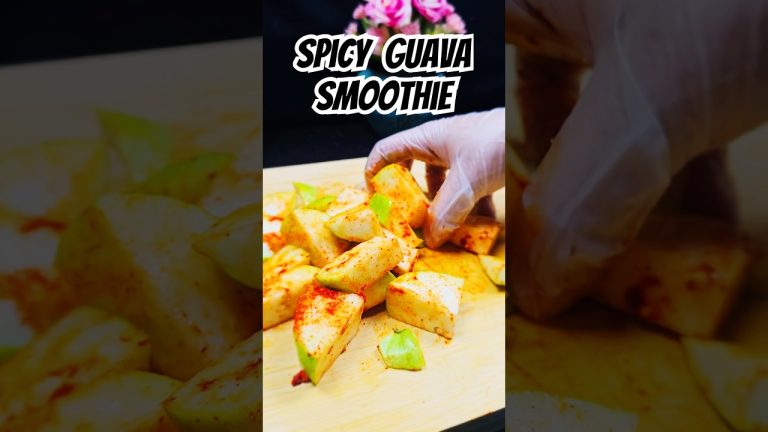 Spicy Guava Smoothie Recipe | Healthy & Refreshing Tropical Smoothie for Weight Loss & Glowing Skin