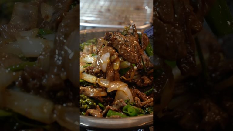 Mongolian Beef and Broccoli