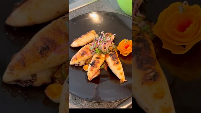 How to Cook Yummy Stuffed Calamari #food #cooking #seafood #recipe #fish