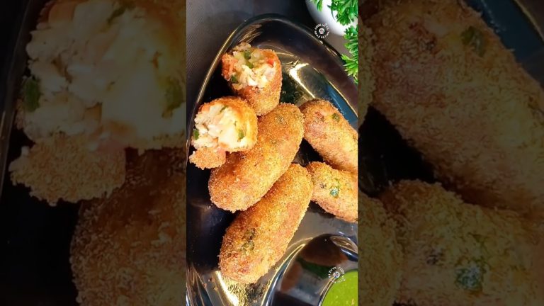 Chicken Potato Croquettes | Ramadan Iftar Recipes |#trending #ramadan #iftar #chicken #snacks