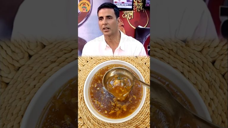 Akshay Kumar's Viral Veg Soup Recipe #shorts #akshaykumar #soup