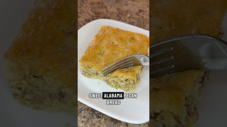 Sweet Alabama Pecan Sourdough Discard Bread ✨ More details in description