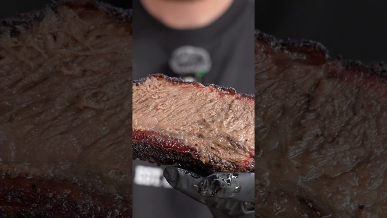 Juicy Smoked Beef Rib #bbq #shorts