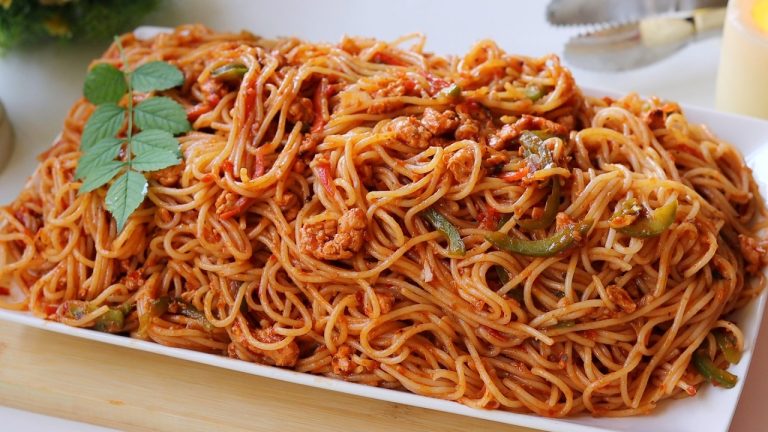Chicken Spaghetti ❗Ramadan Special Recipe by YES I CAN COOK