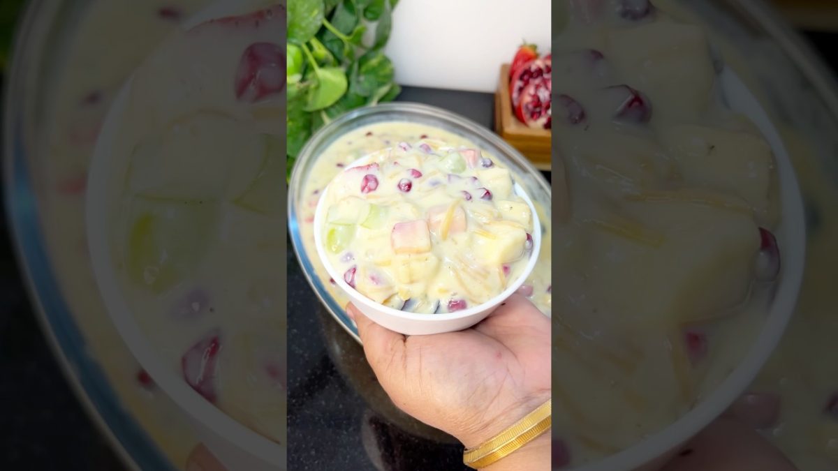 #ytshorts Seviyan fruit custard | Easy Ramadan recipe | सेवइयां | Easy dessert | Ramadan 2025