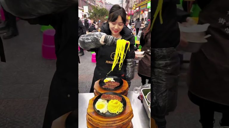 Street Food Magic! Steak & Pasta Done to PERFECTION