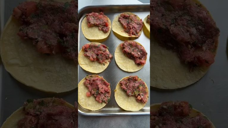 Nea is loving these crowd-pleasing Crispy Sheet-Pan Beef Tacos and your whole table will too!
