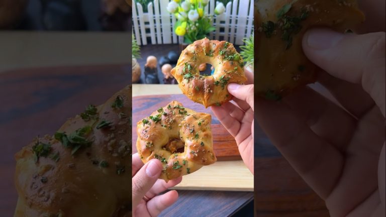 #shorts Stuff Bread Rolls #easyrecipes #ashortaday