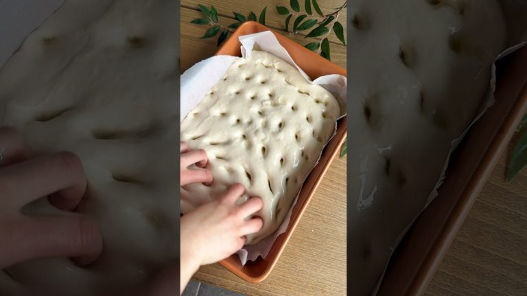 Fluffy Sourdough Potato Focaccia. Recipe in Comments #sourdough #focaccia