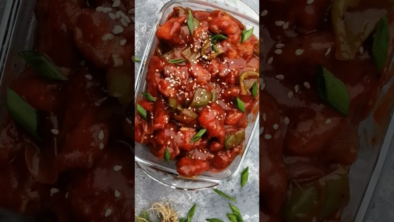 Chicken Manchurian | Restaurant style Chicken Manchurian recipe