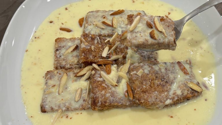 Only milk and bread easy dessert  | indian dessert recipes