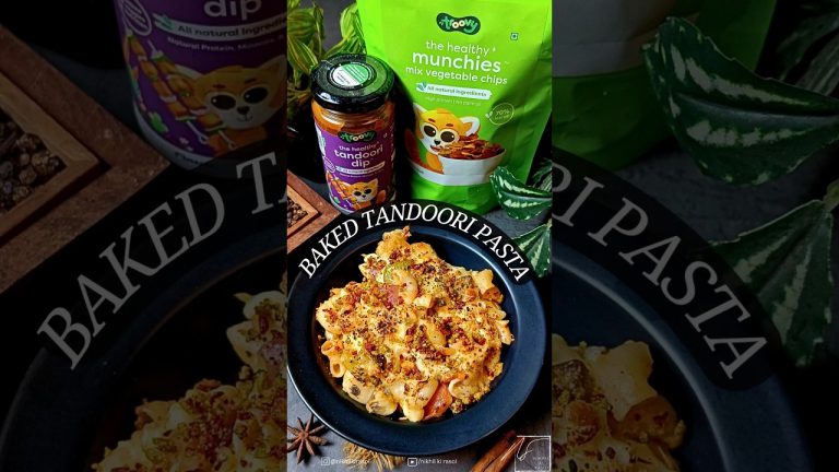 Tandoori Pasta | Pasta recipe | Baked Tandoori Pasta | Healthy High protein Pasta | #shorts