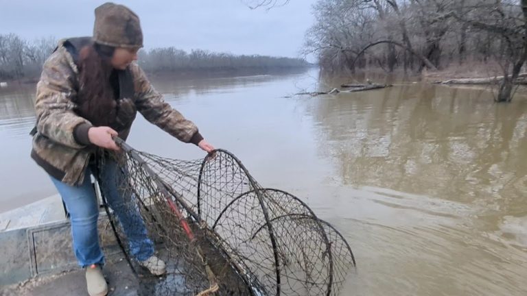 LOUISIANA Hoop Net Fishing & HOW TO Make Delicious HOMEMADE Buffalo Fish Sticks (CATCH*CLEAN*COOK)