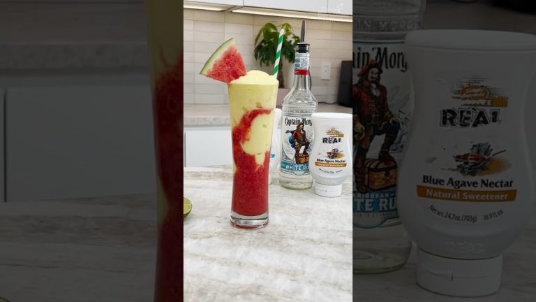 Tipsy Lava Flow Smoothie