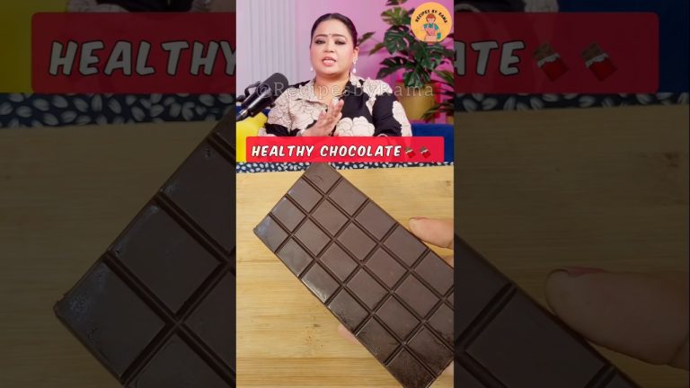 Healthy Dryfruits Chocolate Bar For “Gola” | Bharti Singh's New Recipe #shorts #bhartisingh #recipe