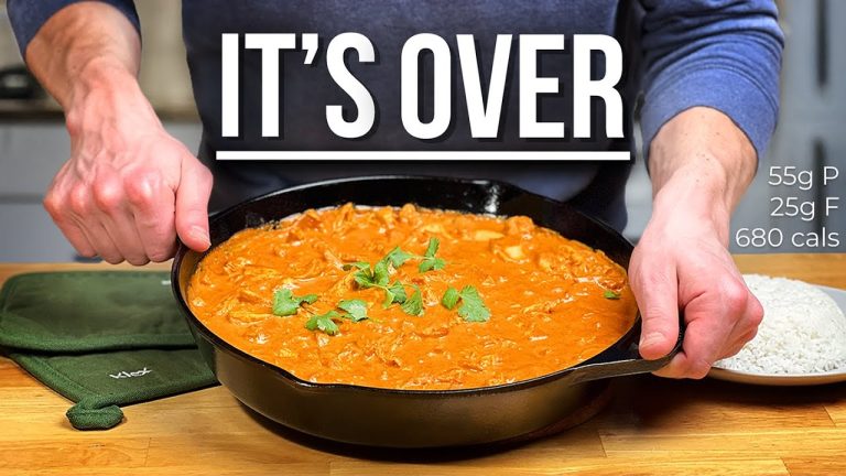 The END of Takeout Tikka Masala | High Protein Meal Prep