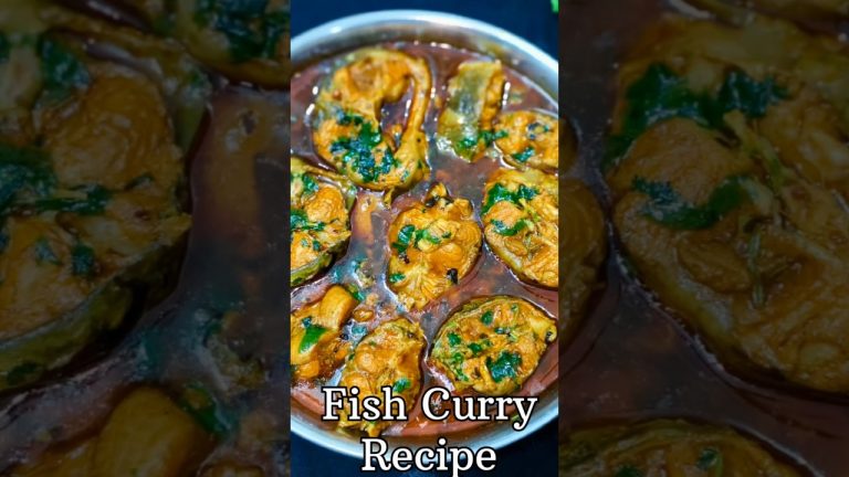 Masala Fish Curry Recipe| Mangur Machhali ka Salan #shorts #youtubeshorts #cooking #fish