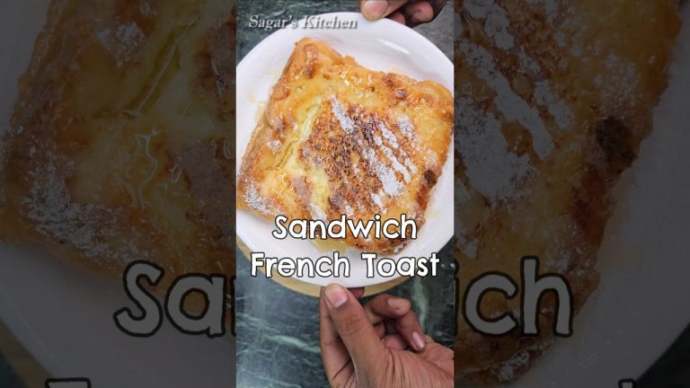 New Way French Toast Sandwich Recipe #Shorts #Sandwich
