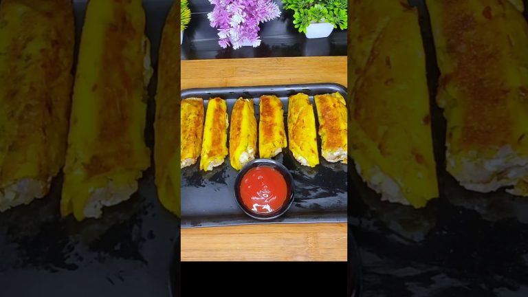 Subhaan Allah ❤ #shorts #food #cooking #ramadan #eggs #rolls #easy #recipe #ytshorts #pakeezakitchen