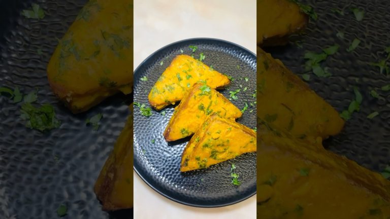 Delicious Bread Pakoda Recipe ~ #shorts #viral #bread #asmr