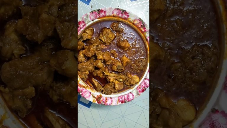 Chicken Kosha Bengali Style 🐓🐓 #shorts #shortvideo #cooking