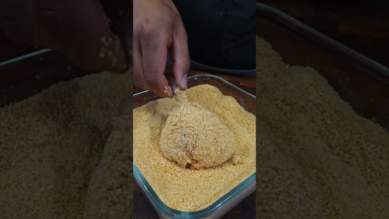 FRIED CHICKEN DRUMSTICKS 🍗💥 crispy perfection! #shorts #asmr #recipe