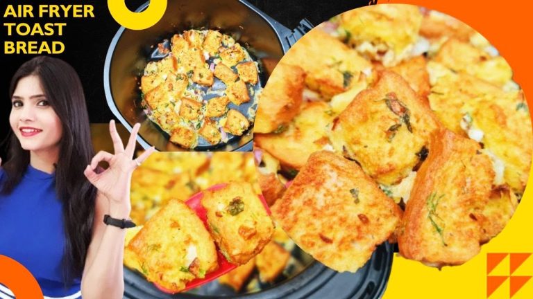 Air Fryer Egg Toast | Air Fryer Recipes | Air Fryer Bread | Recipes | Air Fryer Egg Recipes | Toast