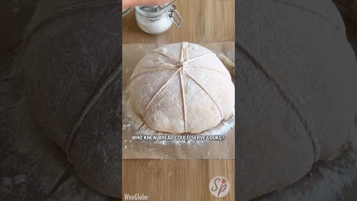 Chef shares secret to making a pumpkin themed sour dough bread