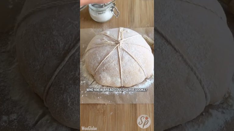 Chef shares secret to making a pumpkin themed sour dough bread