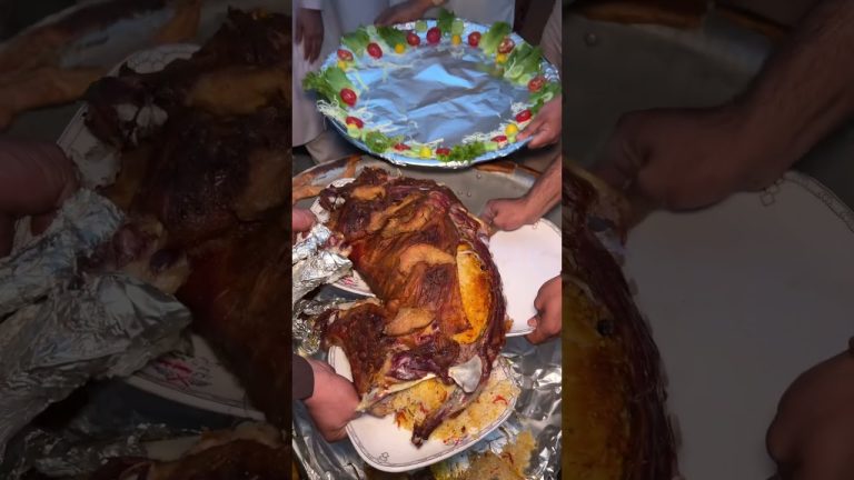 Whole Lamb Cooked over Steam | Shinwari Best Food | Kada Dumpuht #streetfood #food #recipe