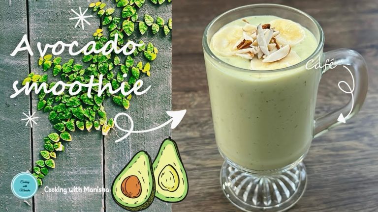 Healthy Avocado smoothie recipe | 2 minutes recipe | #smoothierecipes