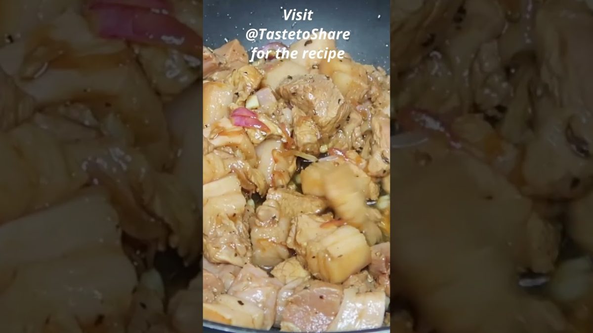Yummy! This is the Best way to cook Pork & Onions💯✅ Tastiest ever, Easy pork recipe