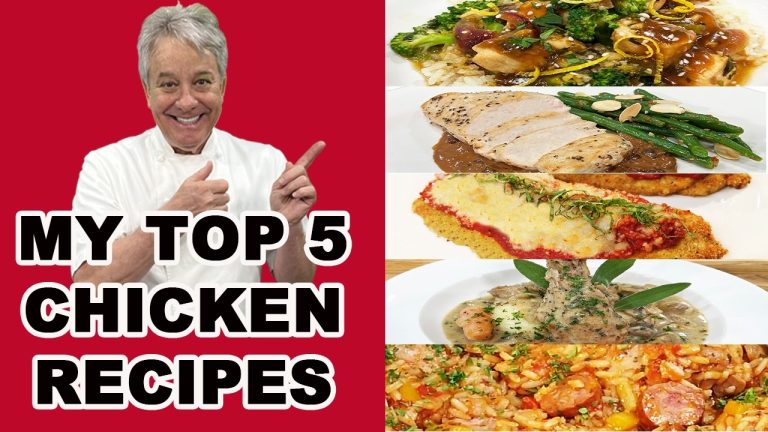 Chef Jean-Pierre's 5 essential Chicken Recipes!
