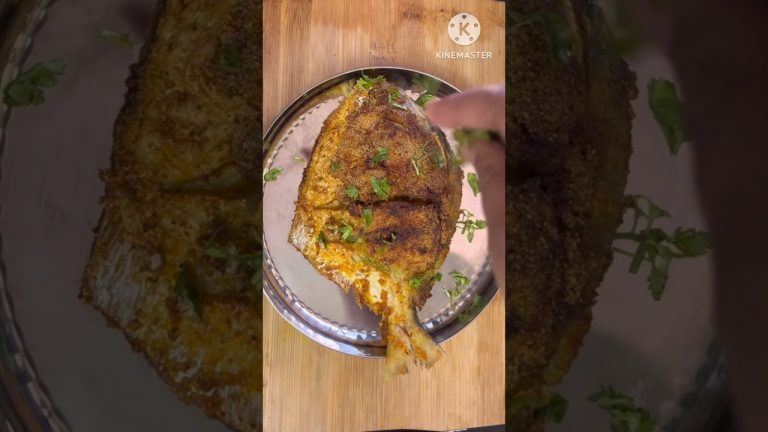 पापलेट च भरीत | stuffed pomfret #pomfretfry #koli #food #seafood #agrikoli