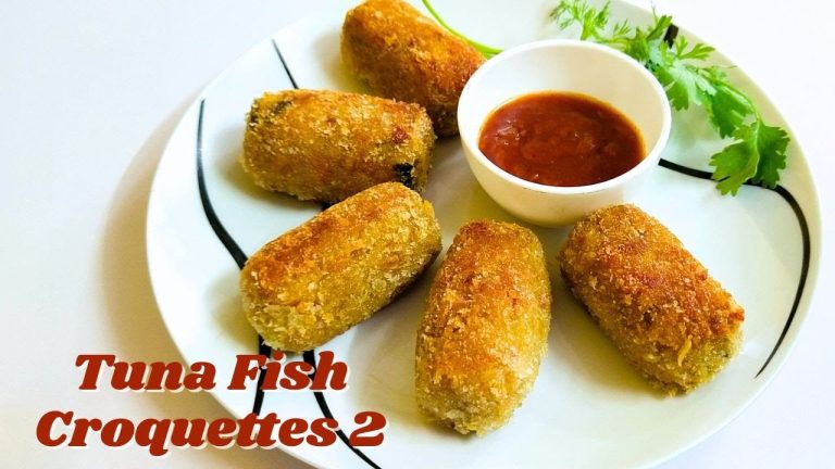 Tuna Fish Croquettes 2 | Fish Starters Recipe | Iftar Recipe | Tuna Fish Cutlets | Fish Patties