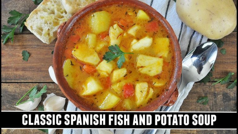 CLASSIC Spanish Fish and Potato Soup | HEARTWARMING One-Pot Recipe